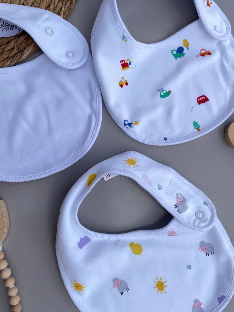 Cotton Baby Bibs