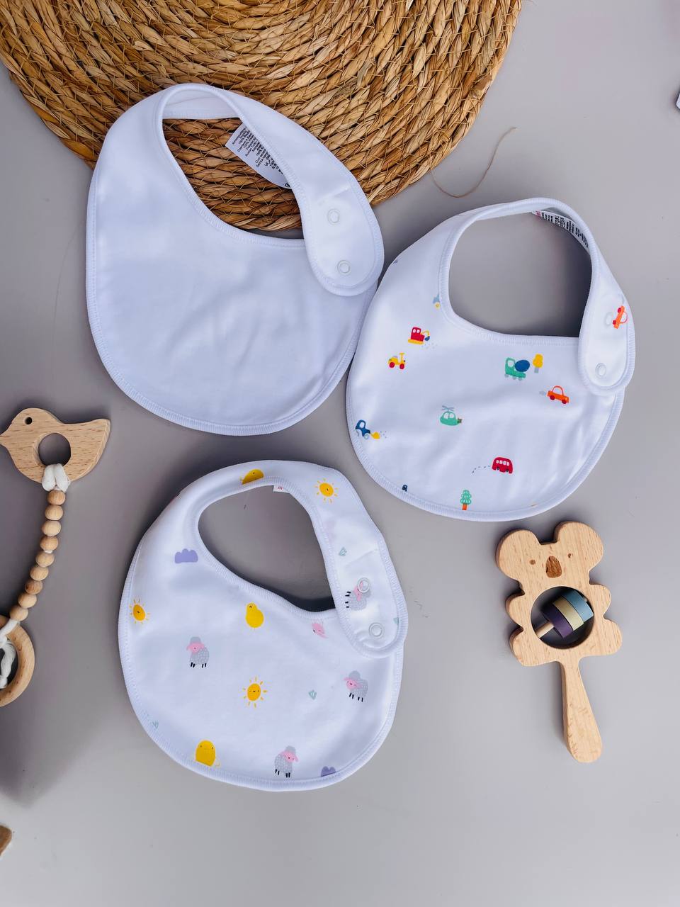 Cotton Baby Bibs