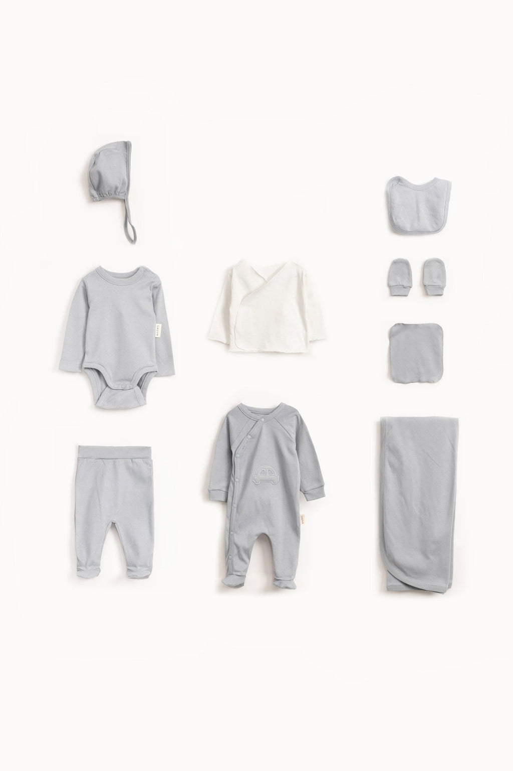 Dark Blue Simple Cotton Hospital Set 7 Pcs