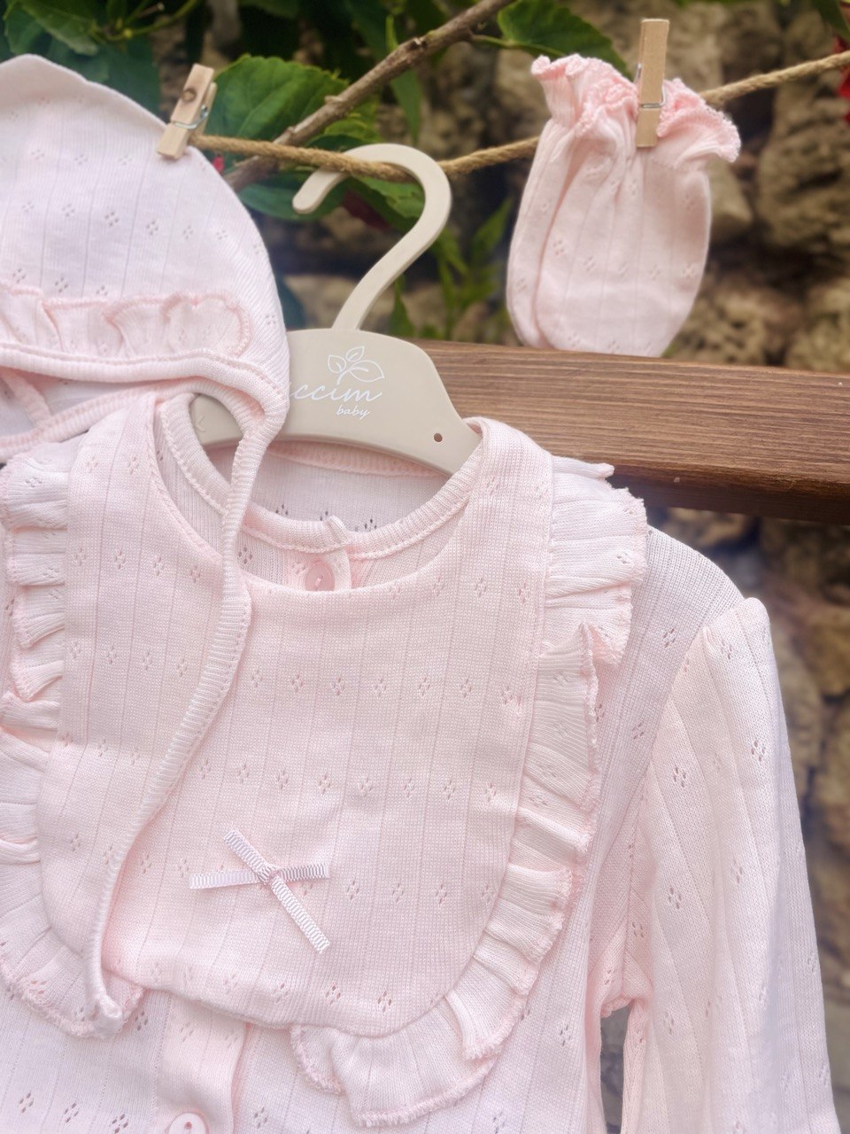 Pink Cotton Set 5 Pcs