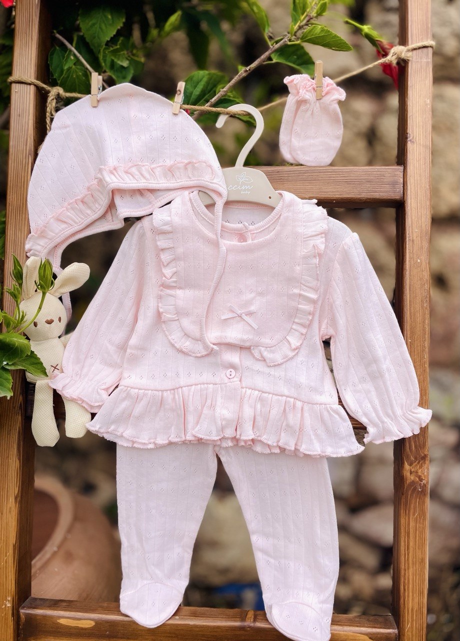 Pink Cotton Set 5 Pcs