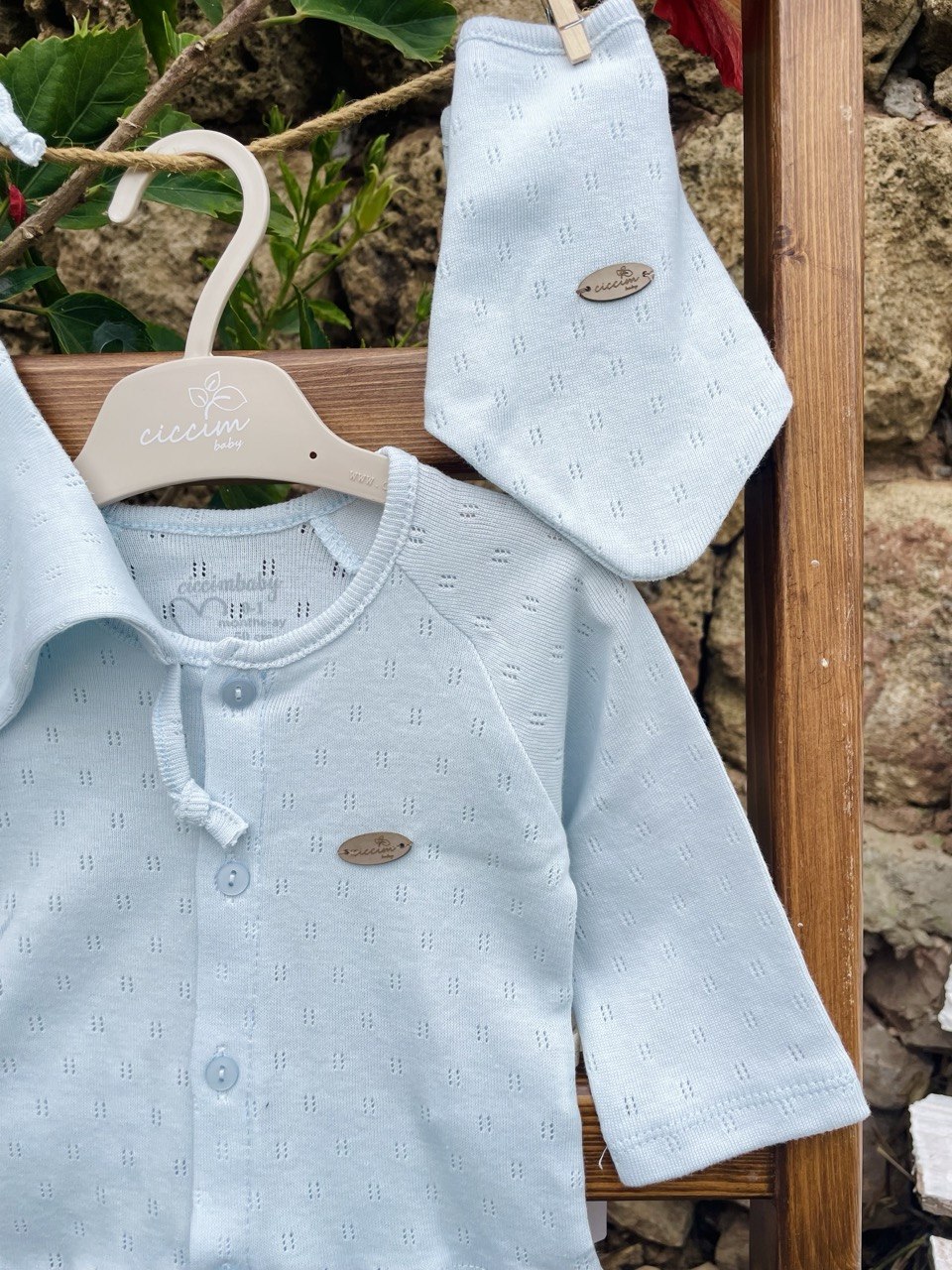 Blue Cotton Set 5 Pcs