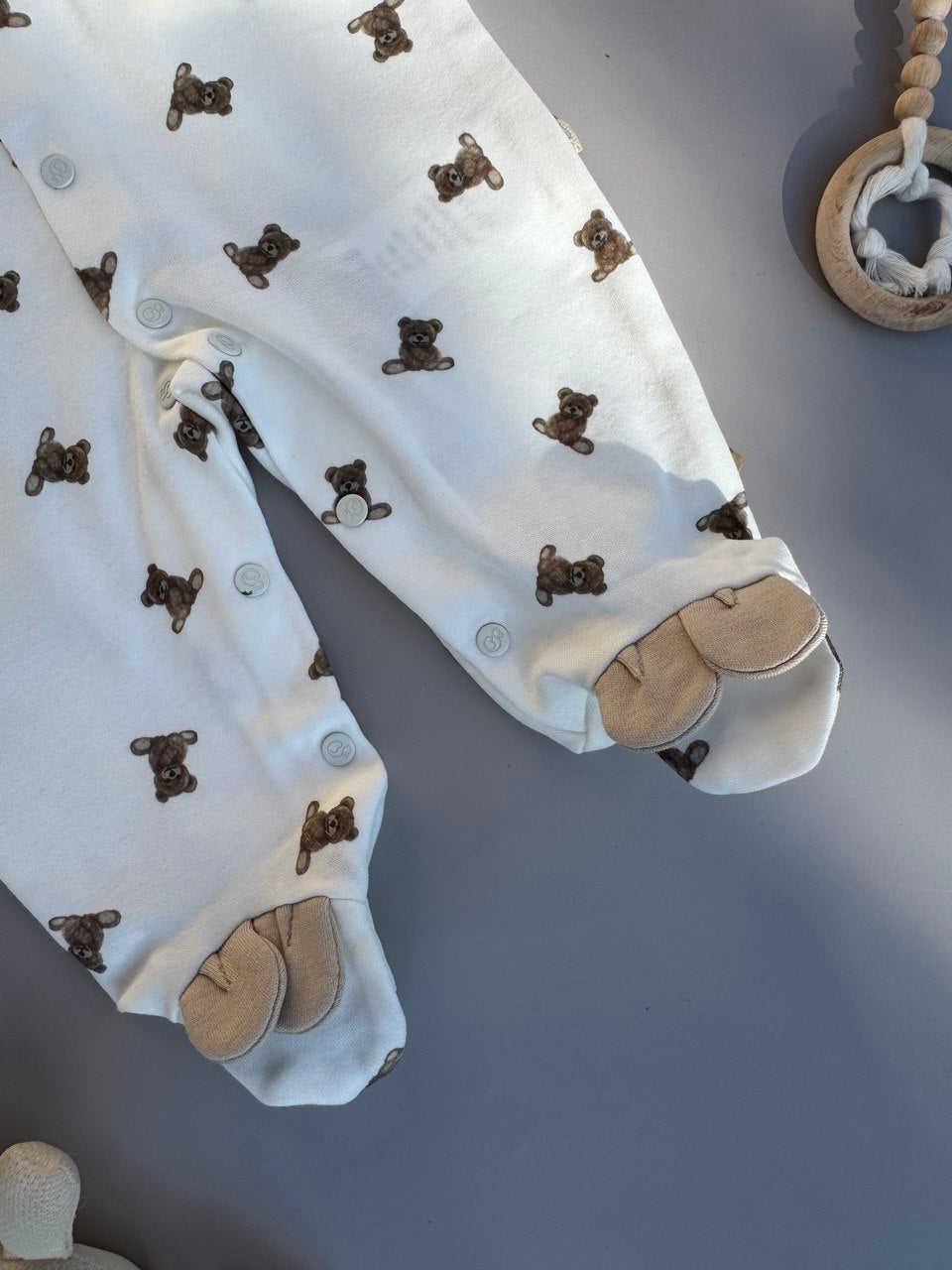 White Bear Organic Cotton Overall GOTS Certified