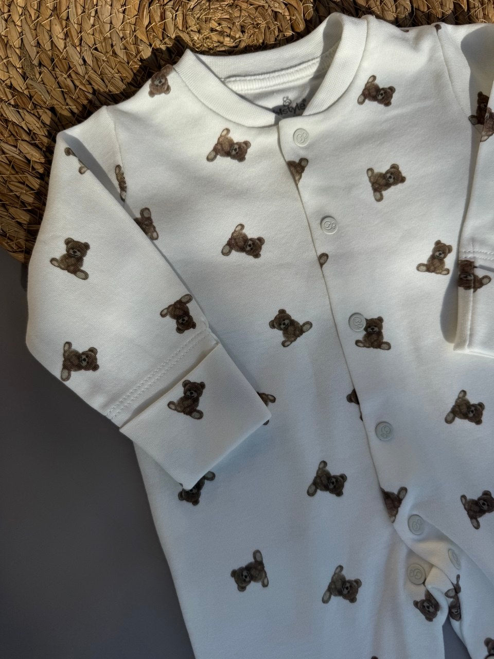 White Bear Organic Cotton Overall GOTS Certified