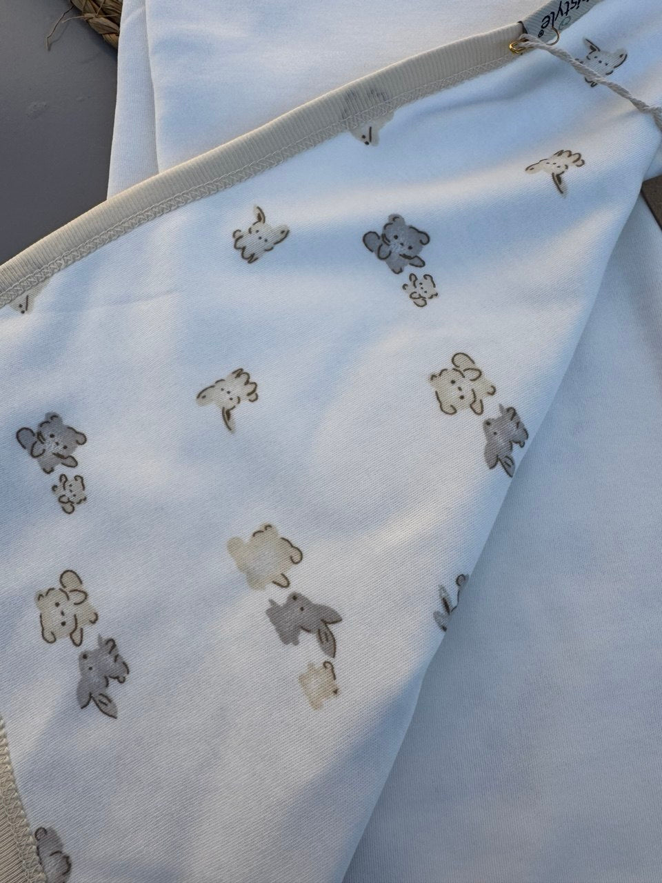 Organic Cotton Double Face Blanket GOTS Certified