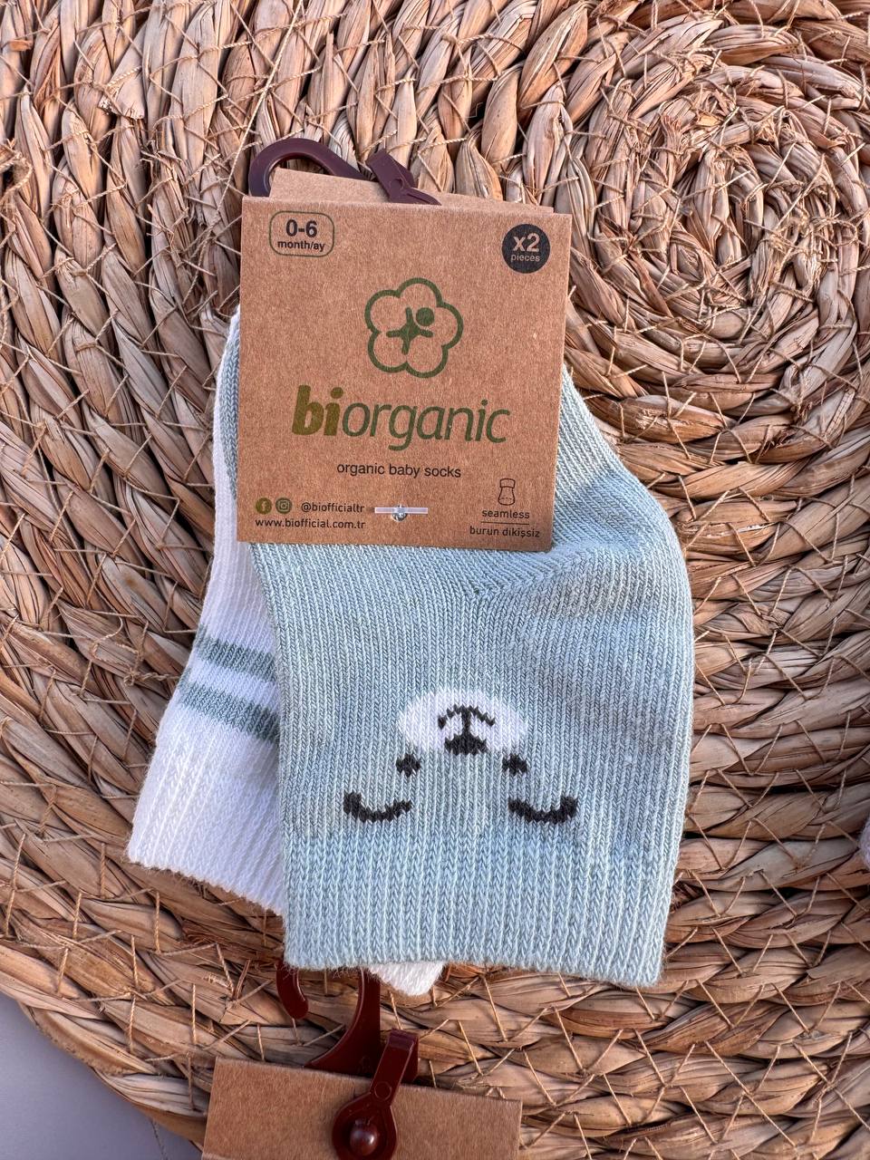 Bear Cotton 2 pairs Of Socks