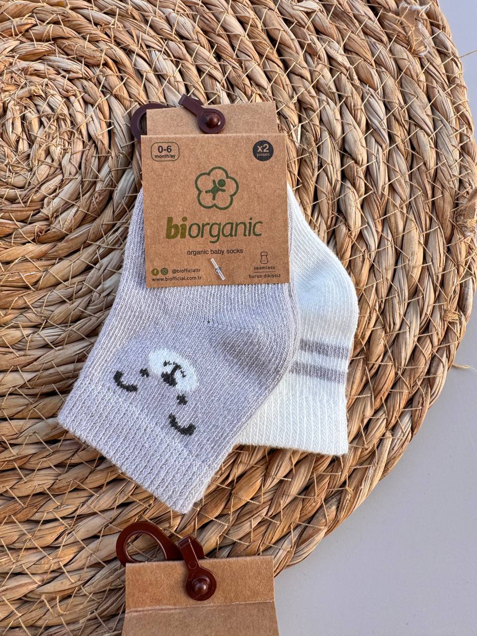 Bear Cotton 2 pairs Of Socks