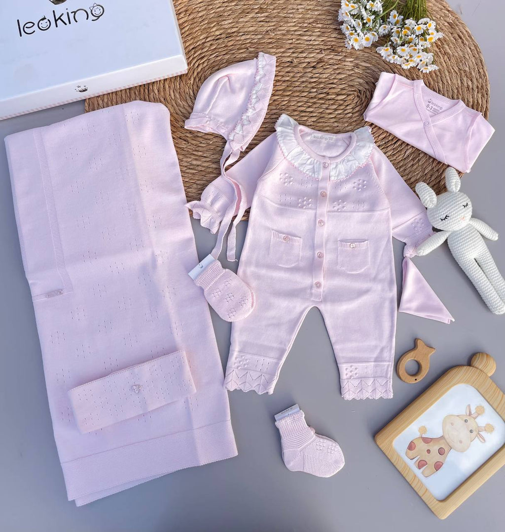 Pink And White Hospital Set Tricot