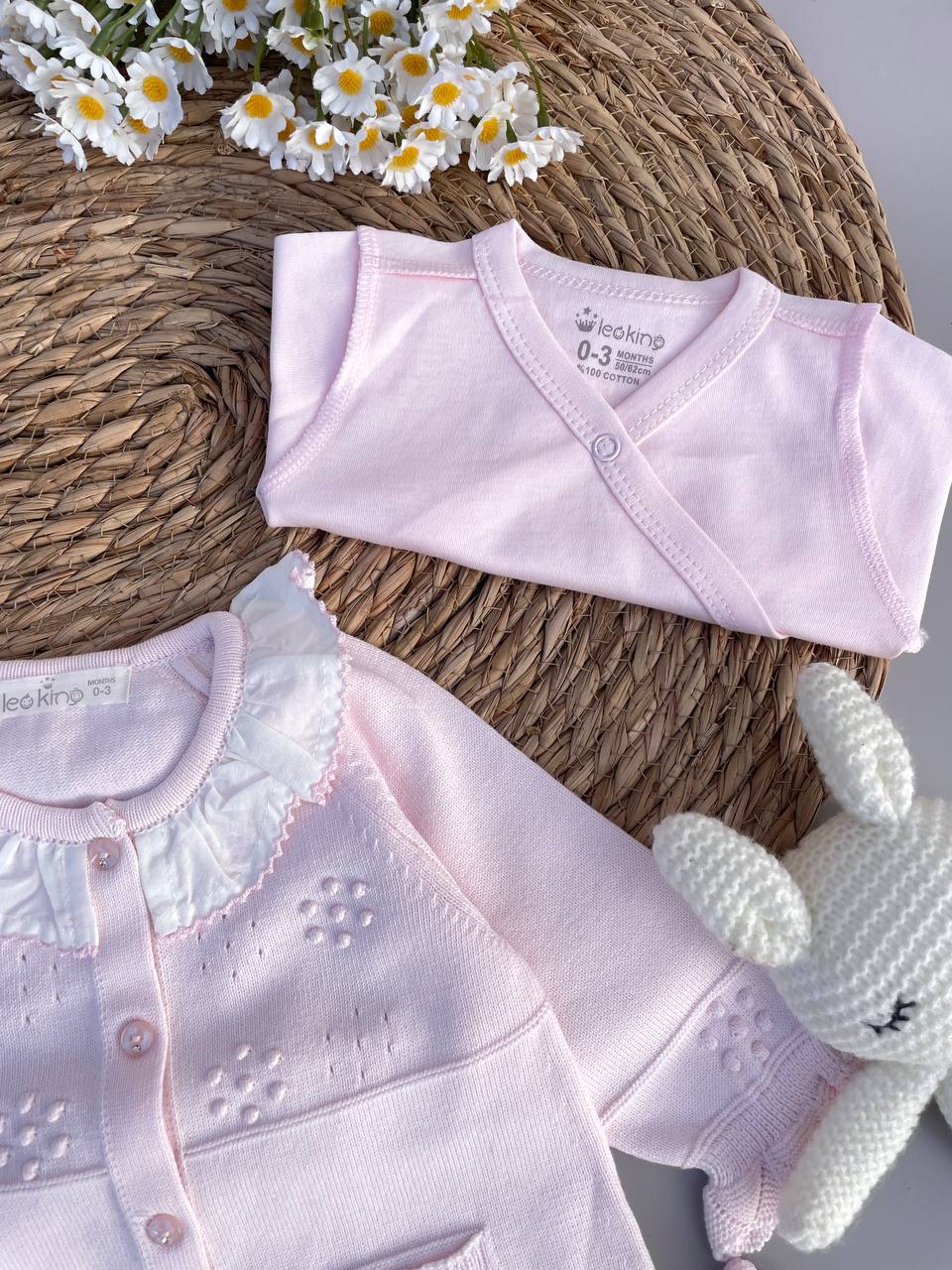 Pink And White Hospital Set Tricot