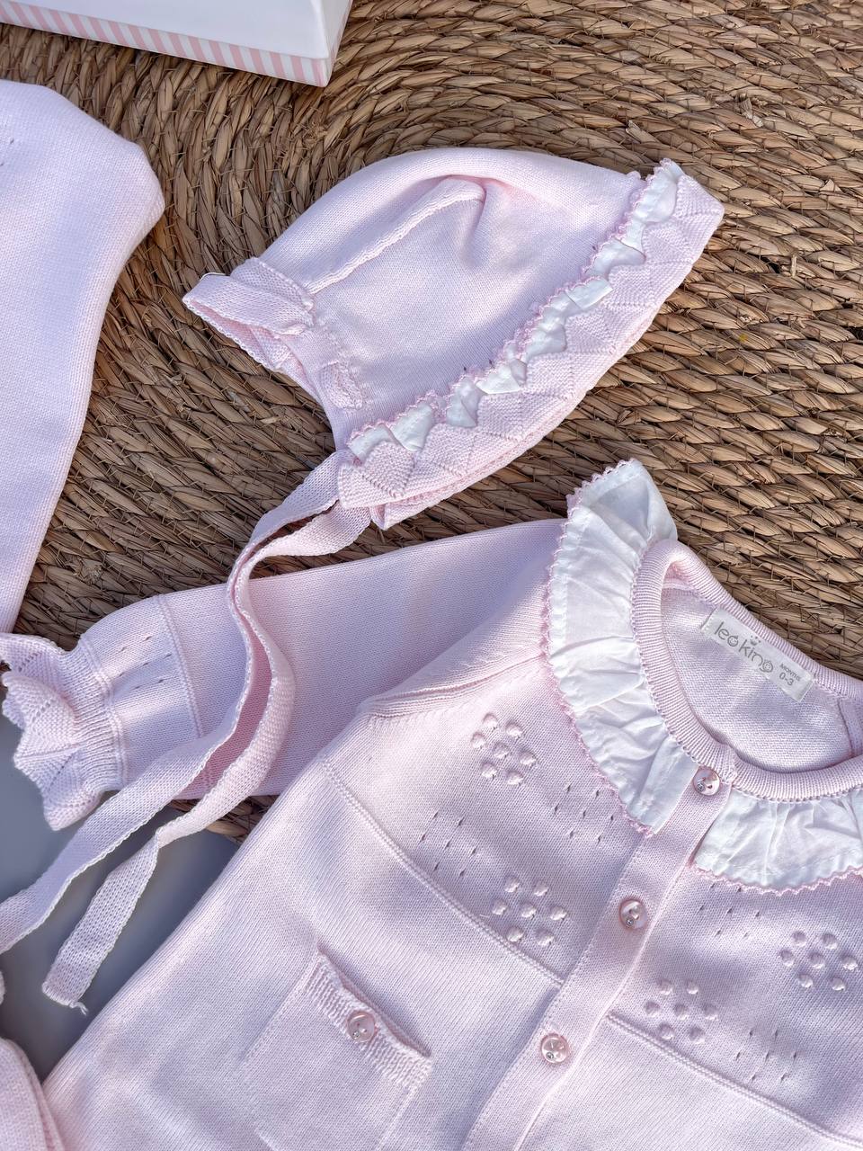 Pink And White Hospital Set Tricot