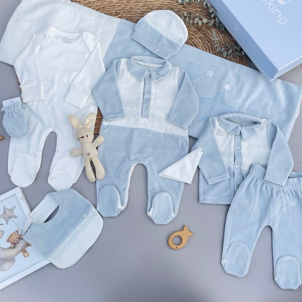 Blue Stars Velvet Hospital Set 9 pcs