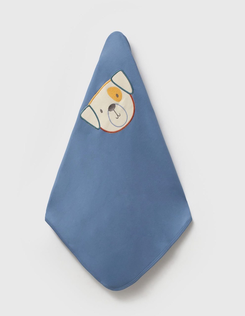 Blue Bog Cotton Blanket